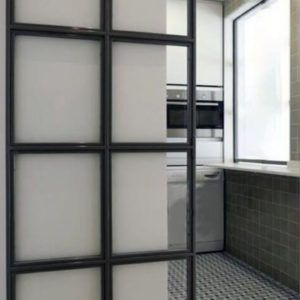 Раздвижная алюминиевая перегородка GFTD538