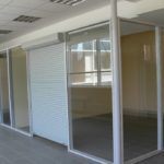Торговая алюминиевая перегородка